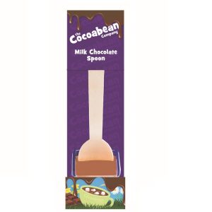 milk choc spoon stirrer