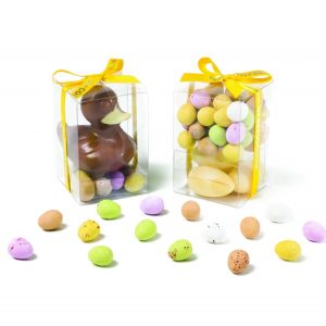 easter gift cubes with mini eggs