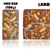 bar range sizes and shapes