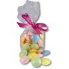 colourful flying saucer discs in cello bag with ribbon