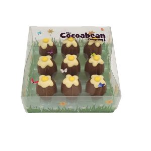 9 dark chocolate fondant mini eggs cocoabean