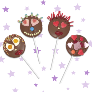 cocoabean chocolate lollipop making kit