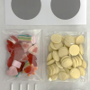 coocabean chocolate lollipop making kit parts