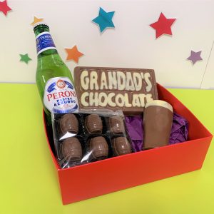beer themed chocolate gift hamper father;s day cocoabean