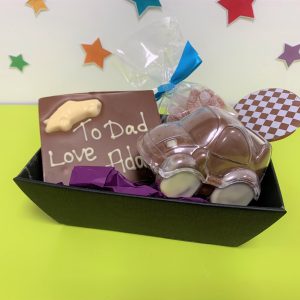 father's day car themed hamper cocoabean