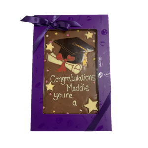 chocolate graduation slab cocoabean