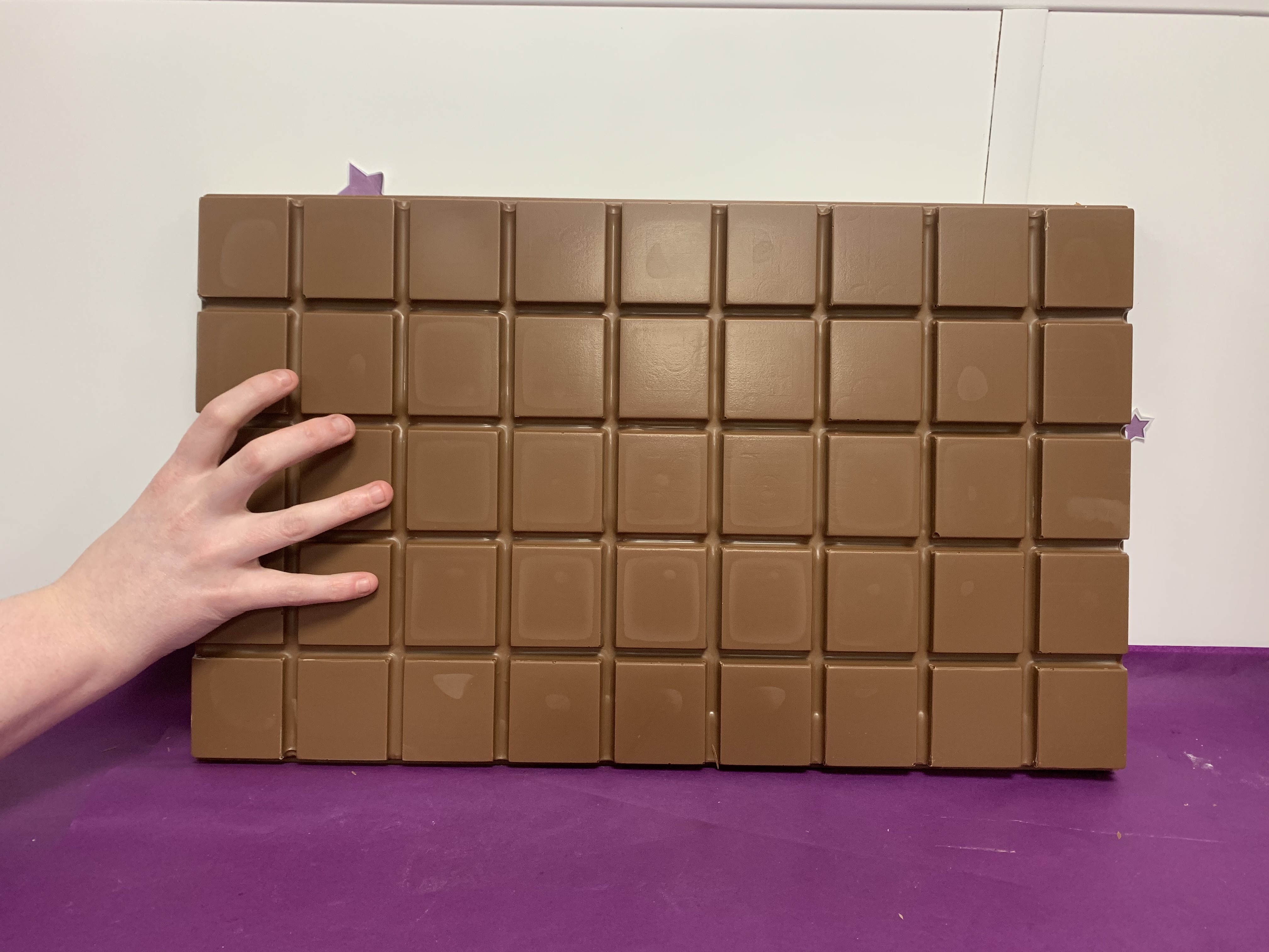 giant chocolate bar