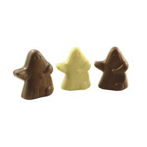 four chocolate ghosts