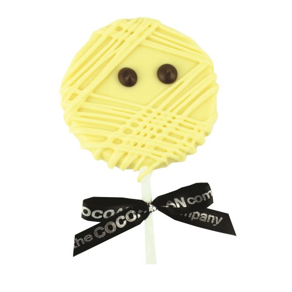 white chocolate mummy lolly