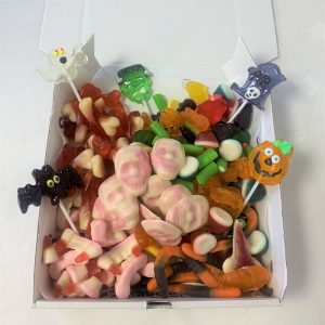 halloween themed sweetie box