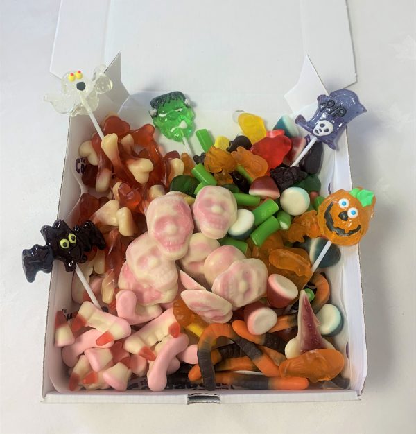 halloween themed sweetie box