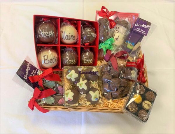 luxury xmas chocolate hamper