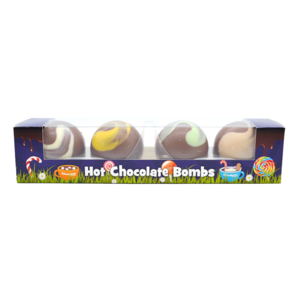 cocoabean hot chocolate bombs four pack