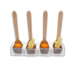 halloween hot chocolate spoon stirrers