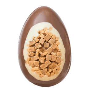 fudge pieces easter egg