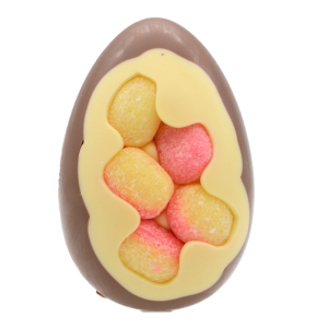 rhubarb & custard easter egg