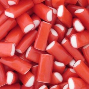 red pencil bites sweets