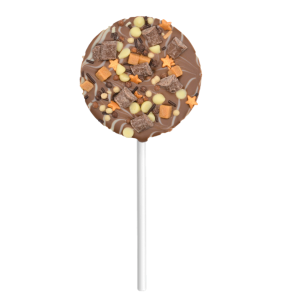 billionaire chocolate lollipop