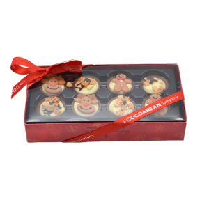 Christmas characters chocolate box