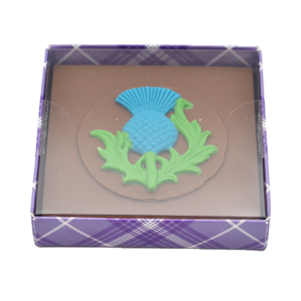 coloured chocolate thistle slab