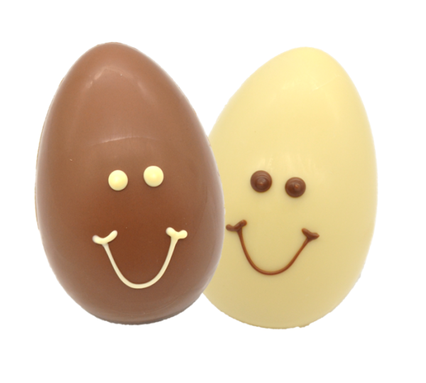 smiley face decorative easter egg