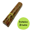 pistachio brownie chocolate baton bar