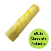 white chocolate pistachio chocolate baton bar