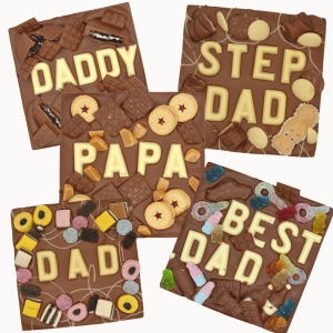 personalised large chocolate bar fathers day dad daddy step dad papa best dad