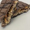 latte and salted pretzel milk chocolate bar