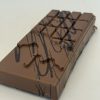 latte and salted pretzel milk chocolate bar